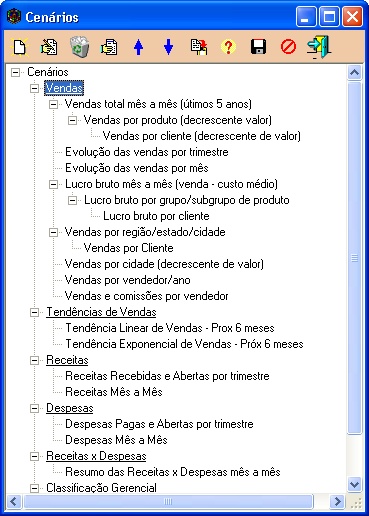 Árvore de Cenários