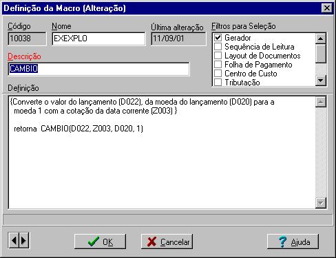 cambio
