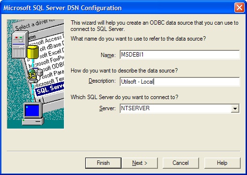 Configuração ODBC