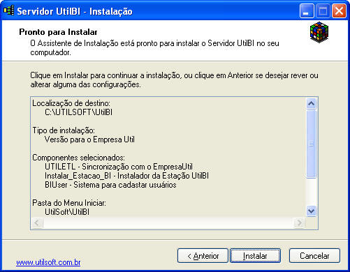Pronto para instalar base