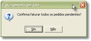 FaturamentoLotePergunta