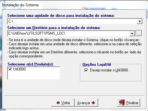 InstalacaonaEstacao_selecioneSistema