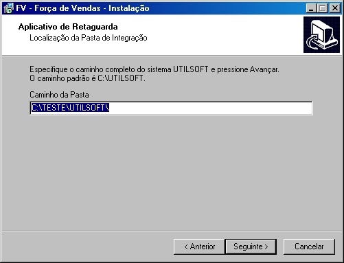 Diretório de Instalação do UTILFV