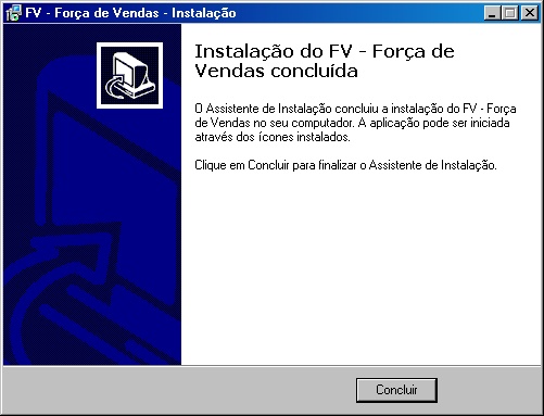 Conclusão da Instalação do UTILFV