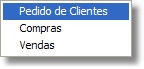 Menu de Configurações de Campos Livres das Movimentações Menu de Configurações de Campos Livres das Movimentações
